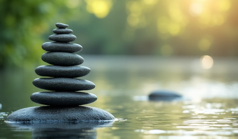 Image representing balance and natural equilibrium.